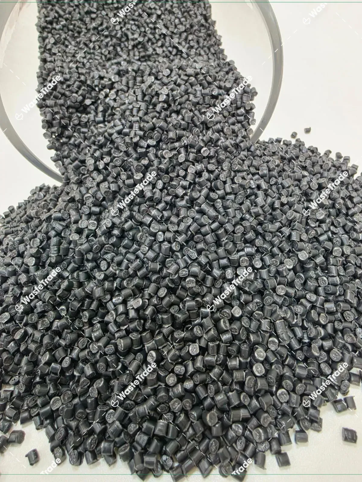 Plastic-PP-PP crates-Municipal-Granulate