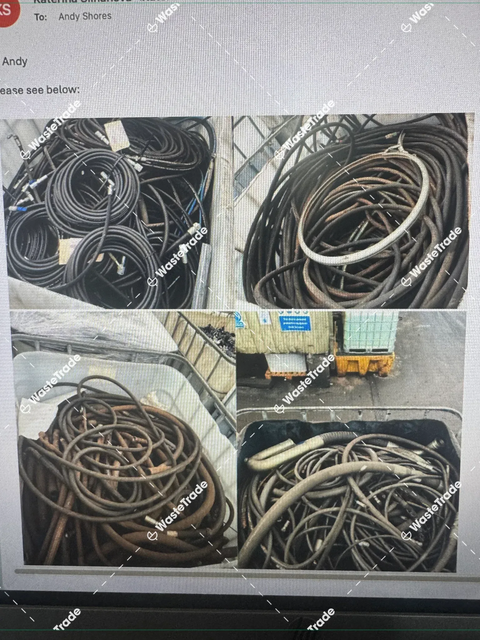 Industrial Rubber Scrap-Rubber hoses (used)