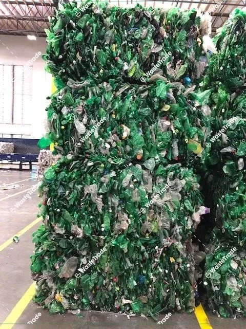 Plastic-PET-Bottles — green-Packaging-Baled