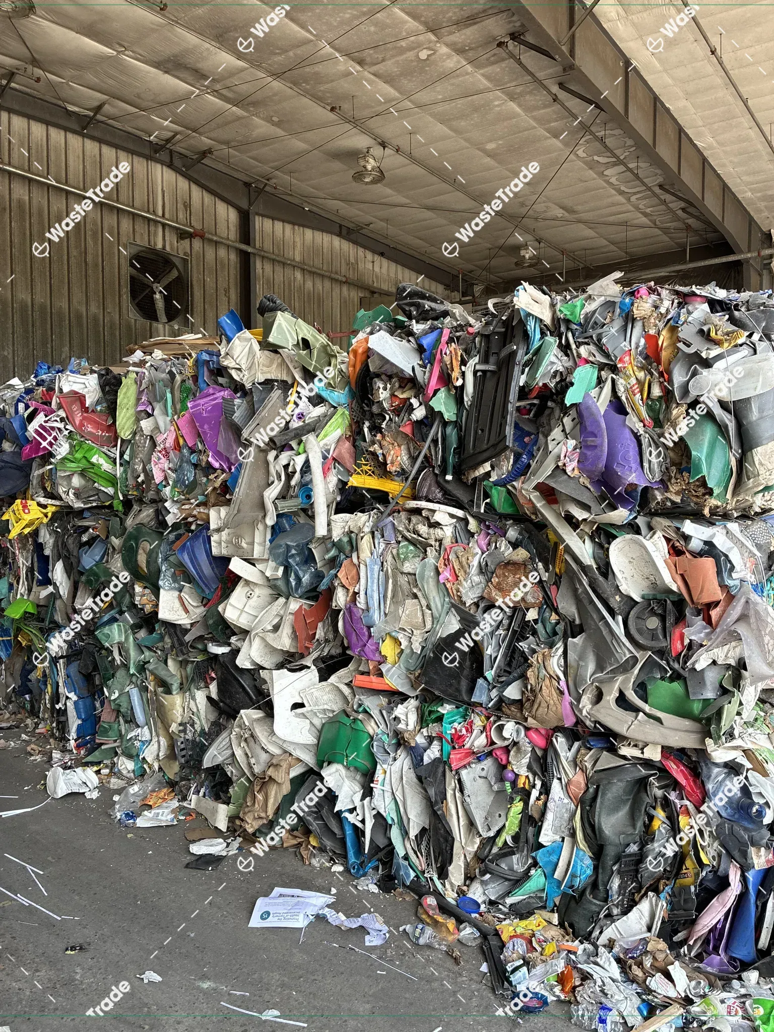 Mixed Plastic-Mixed rigid plastics (5 polymers)