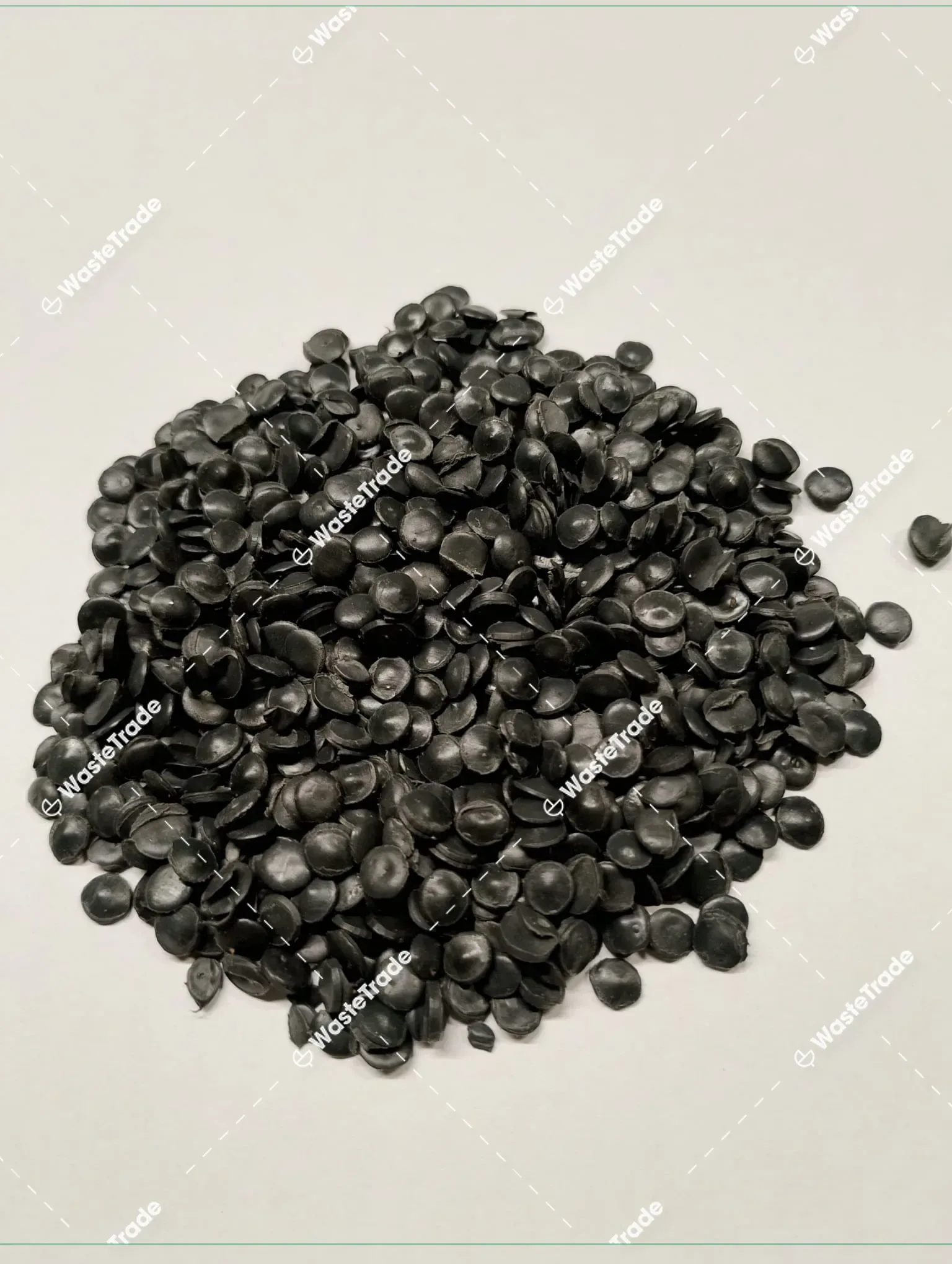 Plastic-HDPE-HDPE pellet — black-Sorting / Treatment-Pellet