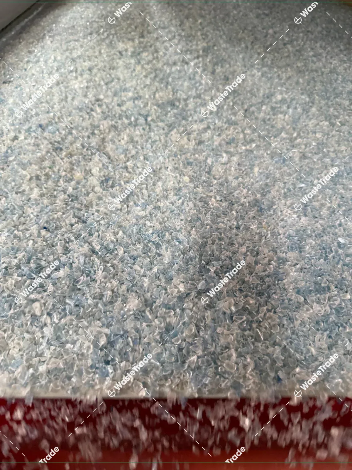 PET-Clear bottle flake — hot washed