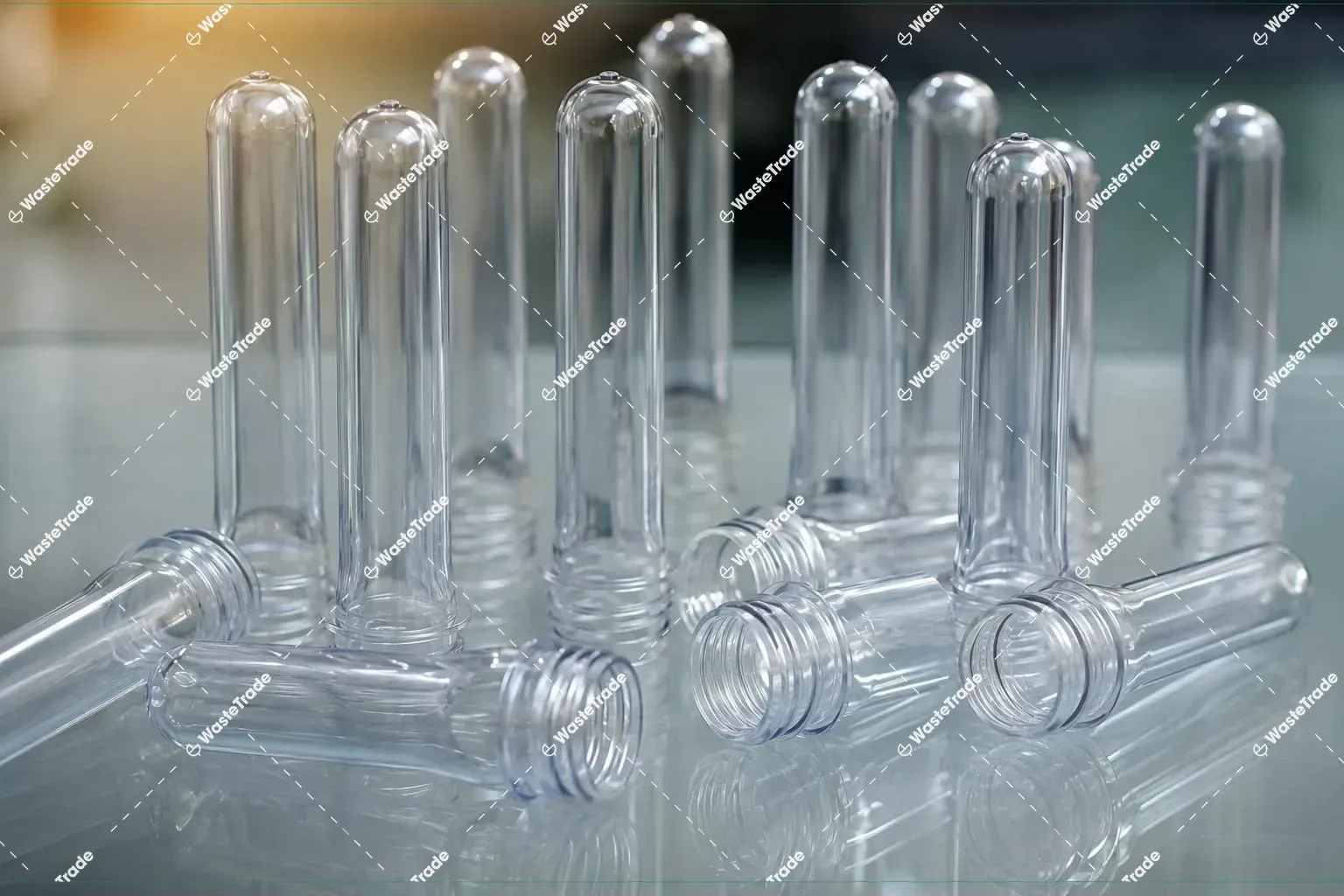 Plastic-PET-Preforms (rejected)-Industrial Production-Big Bag / FIBC