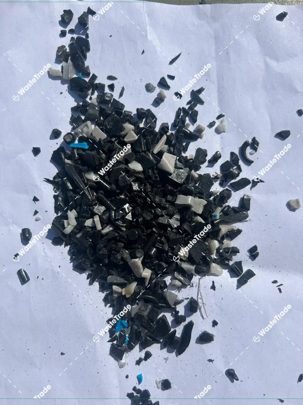Plastic-POM-POM sprues / purge-Industrial Production-Baled