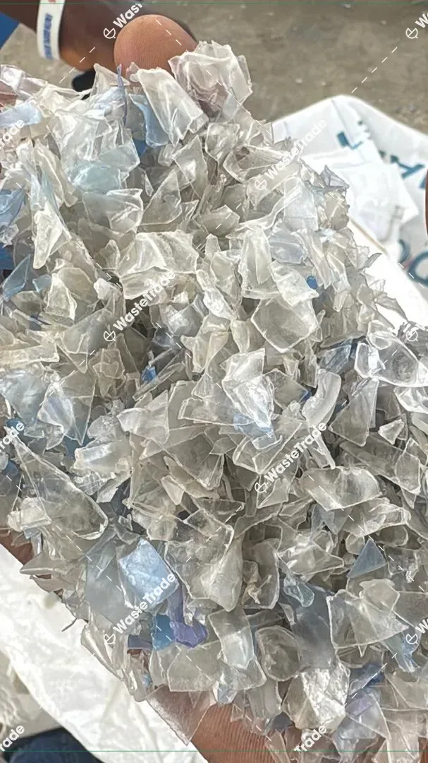 PET-Clear bottle flake — cold washed