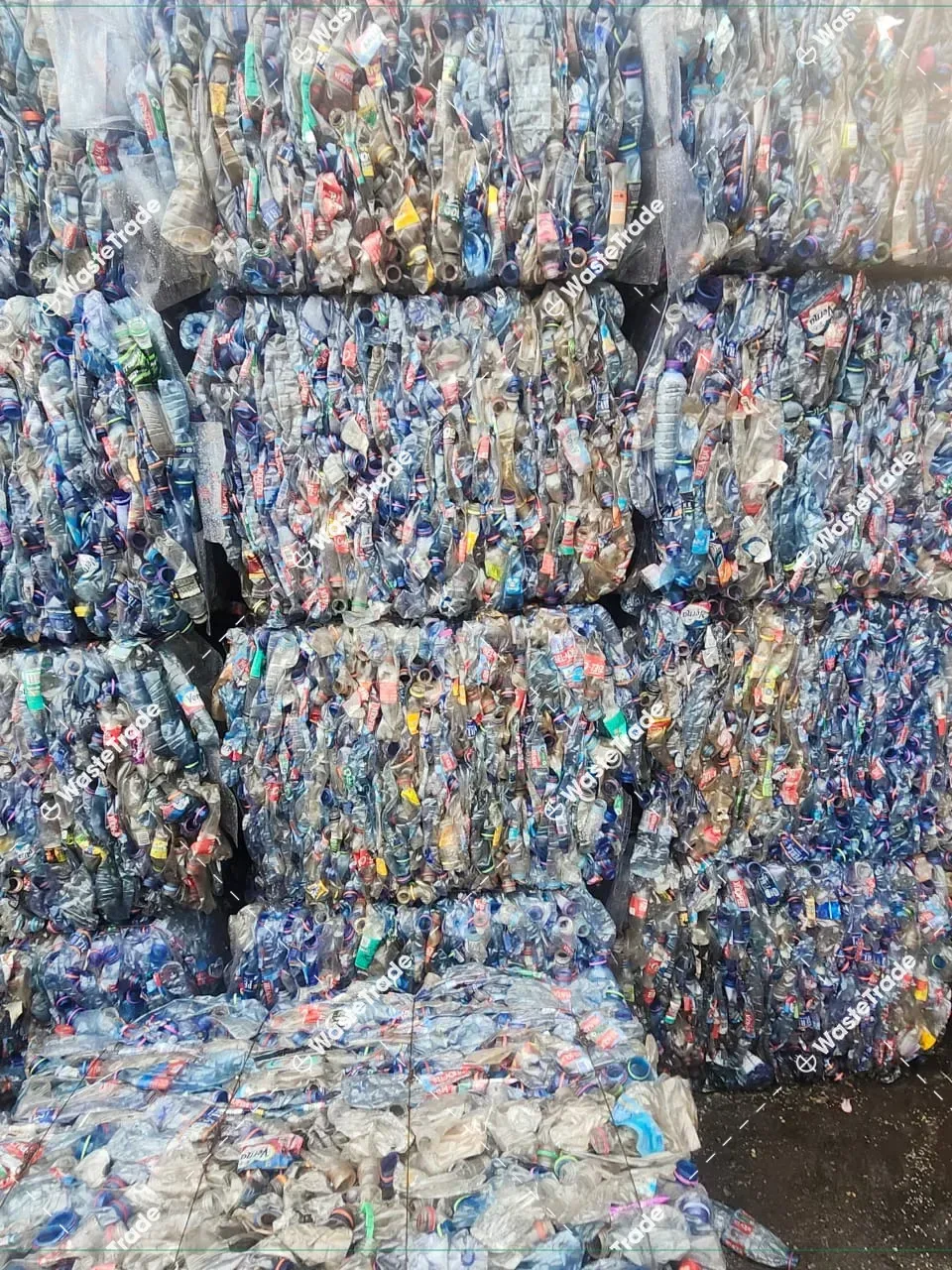 PET-Bottles — light blue