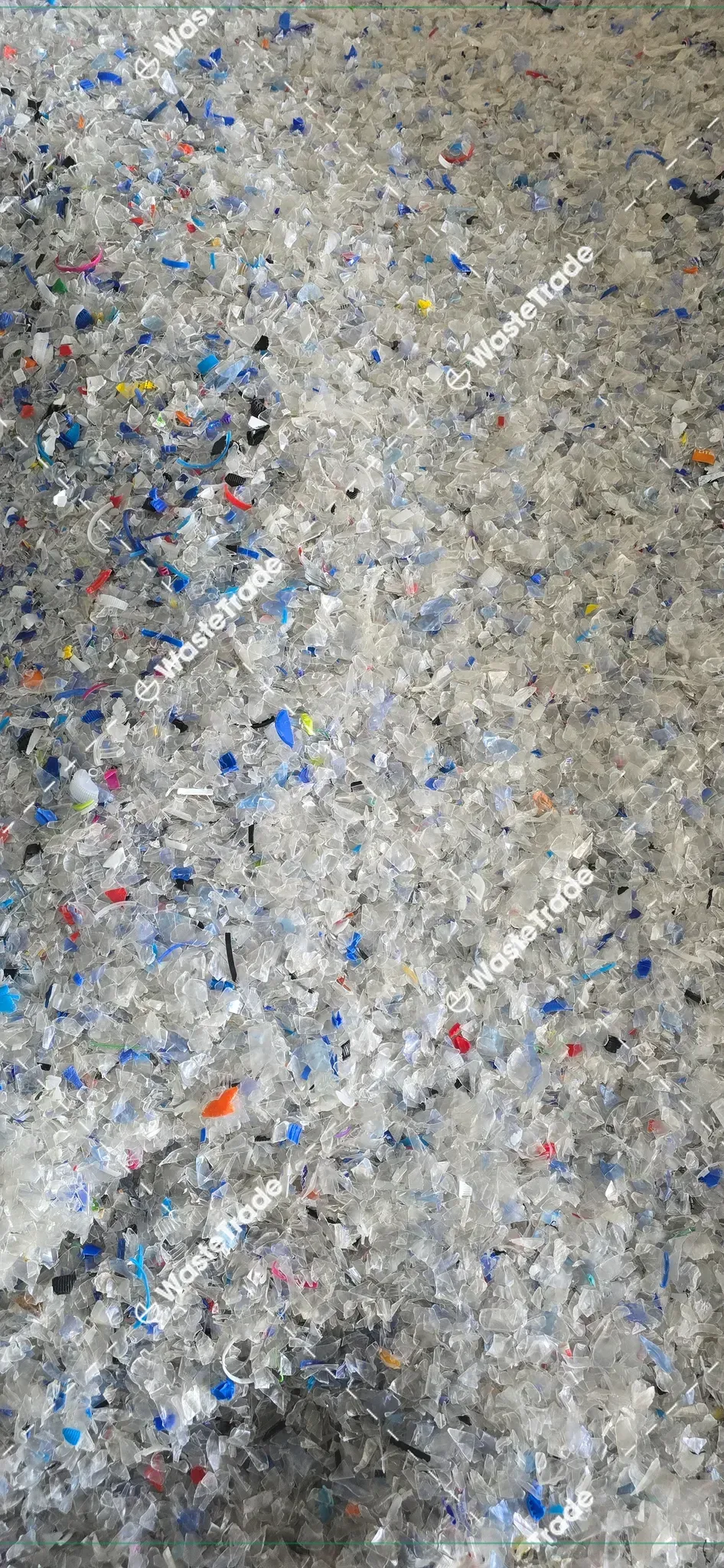 PET-Clear bottle flake — cold washed