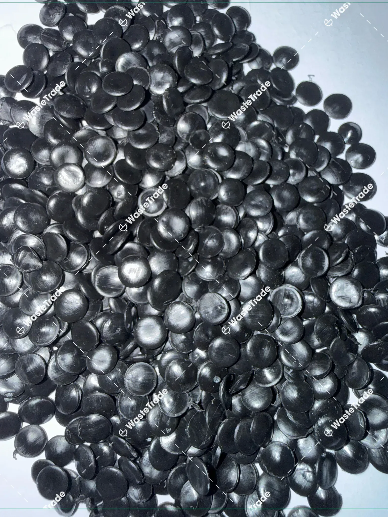 HDPE-HDPE pellet — black